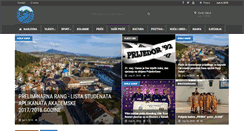 Desktop Screenshot of dvvijesti.info
